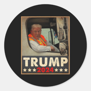 Adesivo Donald Trump Em Garbage Truck Team Garbage Para Tr