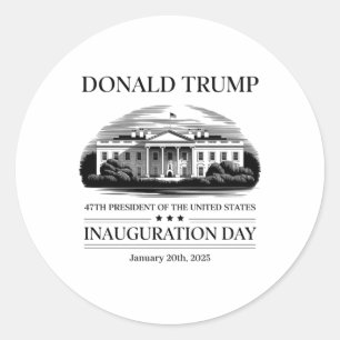 Adesivo Donald Trump Inauguration Day 2025 6