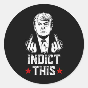 Adesivo Donald Trump Indica Essa Prisão Política Pela Repu