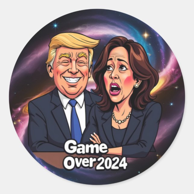 Adesivo Donald Trump Kamala harris (Frente)