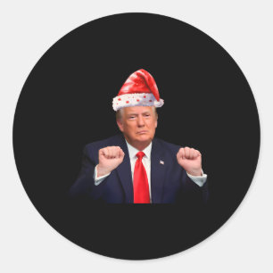 Adesivo Donald Trump Natal Engraçado Presidente 47 Trump S