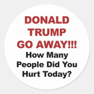 Adesivo Donald Trump parte