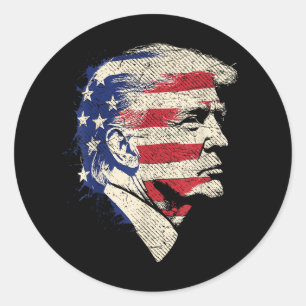 Adesivo Donald Trump Portrait