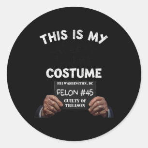 Adesivo Donald Trump Prison Figurume de Halloween