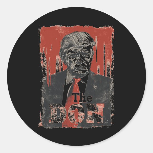 Adesivo Donald Trump "the Don" 2024 (Frente)