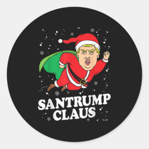 Adesivo Donald Trump Xmas Engraçado Noel Hat Shirt
