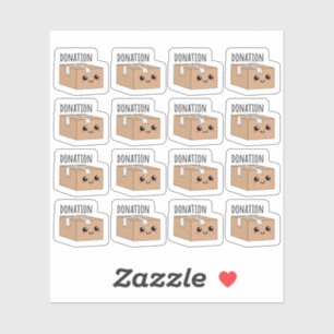 Adesivo Donativo De Cartolina Cute Kawaii Cute