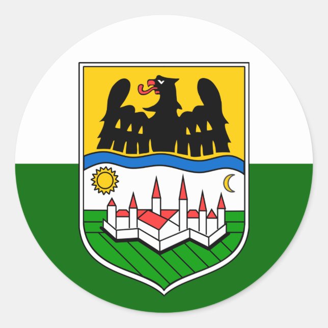Adesivo Donauschwaben Flag Sticker (Frente)