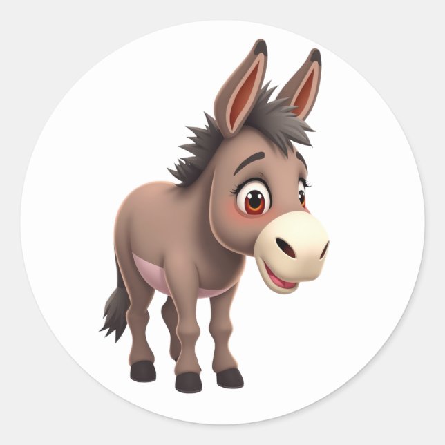 Adesivo Donkey Stickers (Frente)