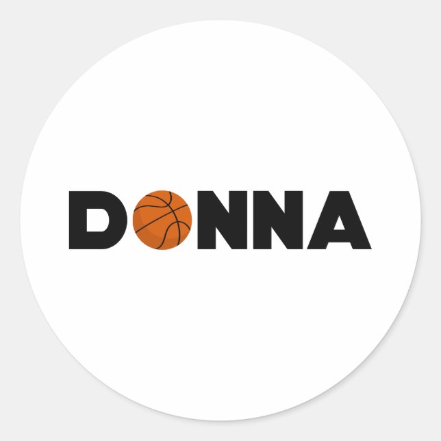 Adesivo Donna Basball (Frente)