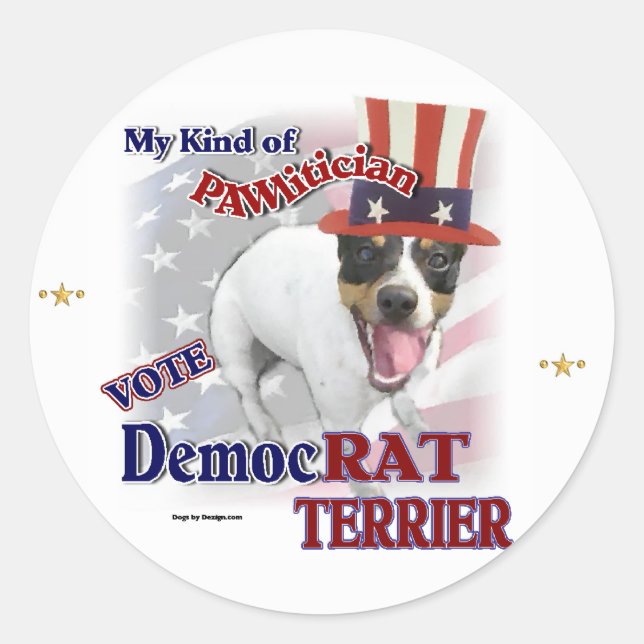 Adesivo Dons de RAT TERRIER (Frente)