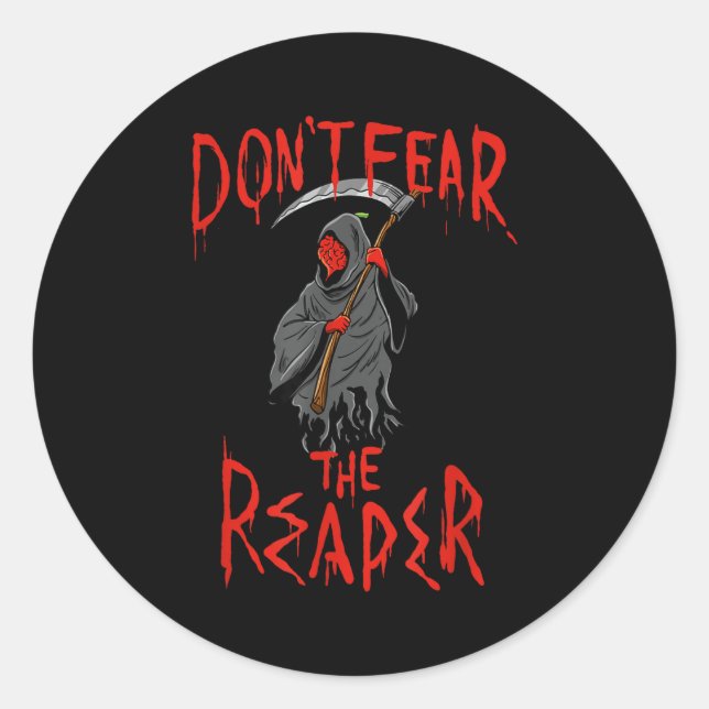 Adesivo Dont Fear The Carolina Reaper Design  (Frente)