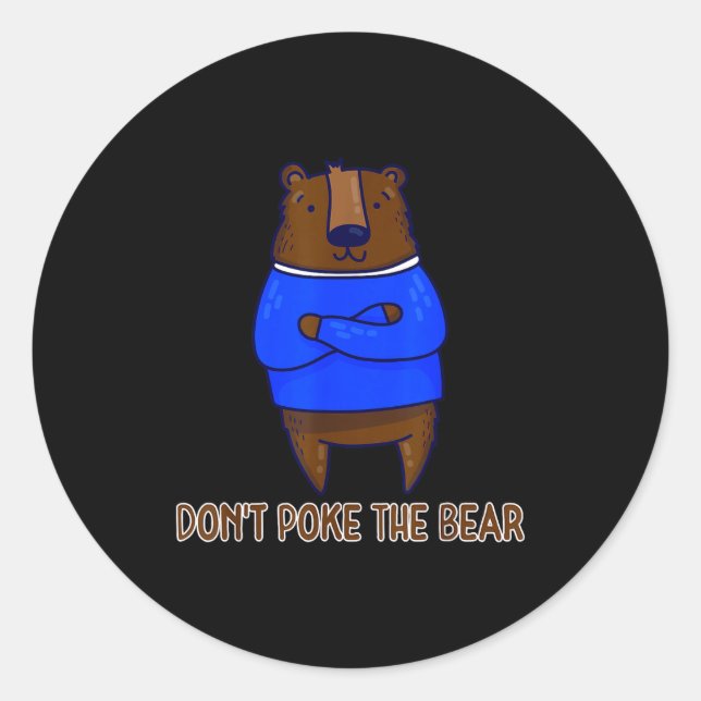 Adesivo Don't Ke The Bear Gift  (Frente)