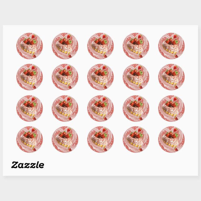 Adesivo donut (Folha)