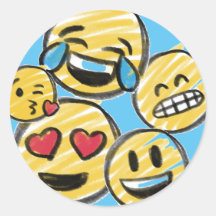 Doodle Emoji Cartoon Adolescente Teen Birthday