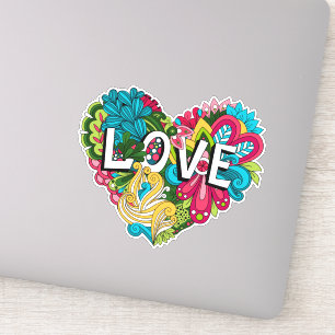 Adesivo Doodle Love Stickers