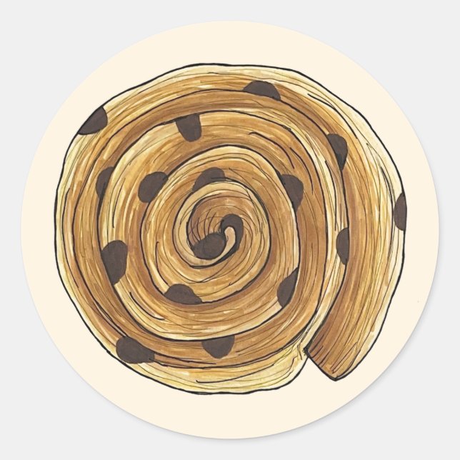 Adesivo Dor Aux Levanta Comida de padaria francesa Patisse (Frente)