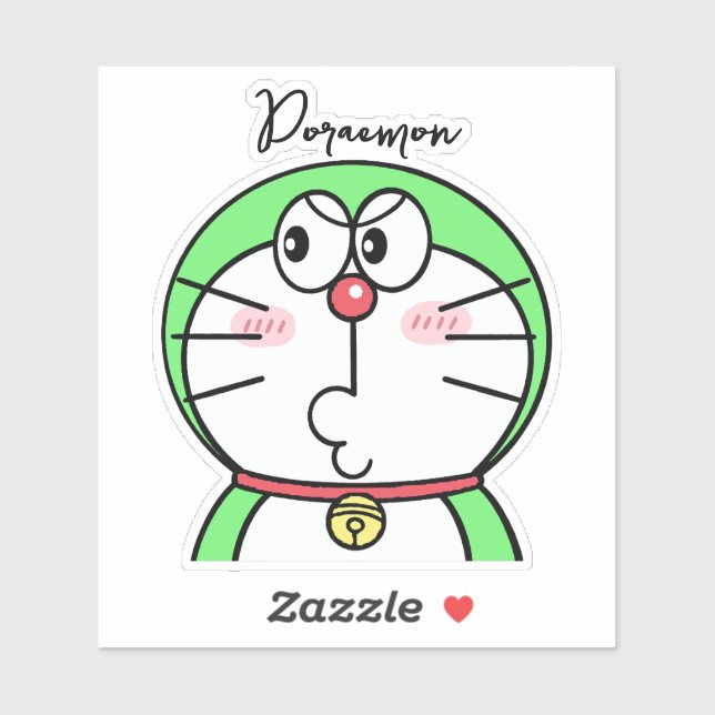 Adesivo Doraemon Mini Sarcástico (Folha)