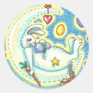 ADESIVO DORMIR BUNNY JELLY BEAN DREAMS MOON STICKER