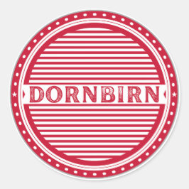 Adesivo Dornbirn City Pride Emblem – Austria Identity