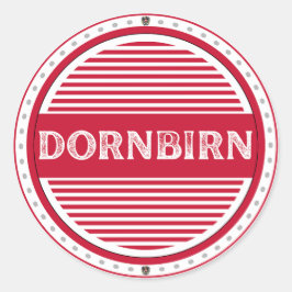 Adesivo Dornbirn City Pride Emblem – Austrian Identity
