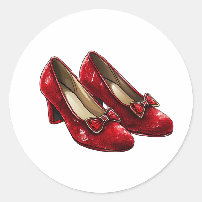 Adesivo Dorothy's Ruby Slippers (Frente)