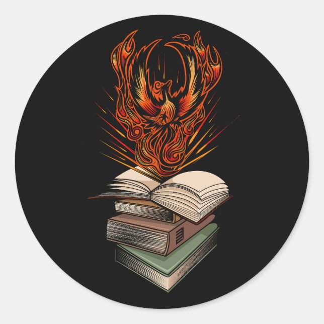 Adesivo Dos Livros (Frente)