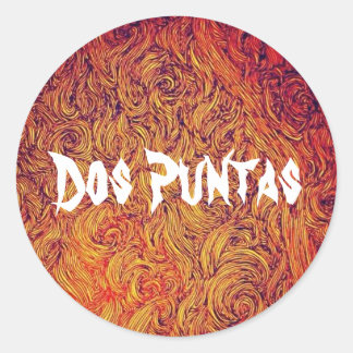 Adesivo Dos Puntas Sticker