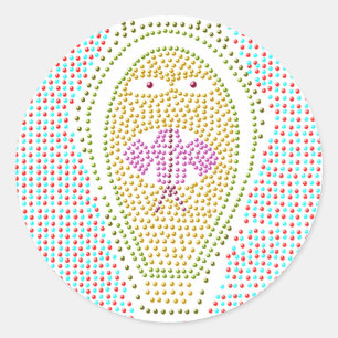 Adesivo Dotty Egípcio Cobra Sticker