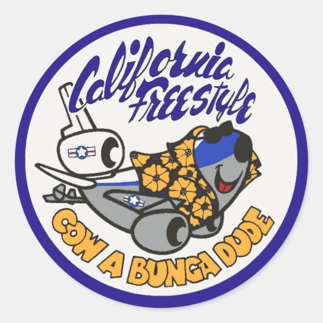 Adesivo Douglas KC-10 Extender California Freestyle (Frente)