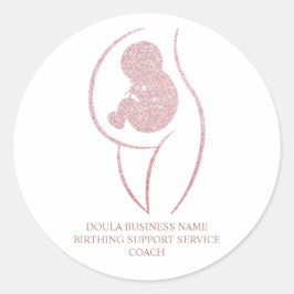Adesivo Doula Birth Coach and Pregnancy Nurse Gift