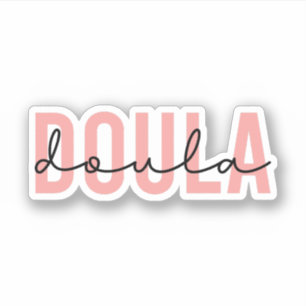 Adesivo Doula, Birth Doula, Parteira, Bonita Doula Gifts