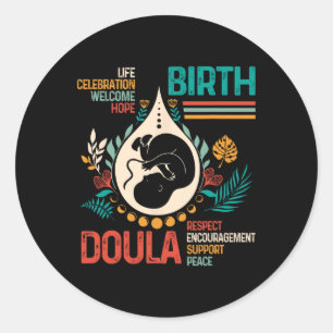 Adesivo Doula Birth Worker Landd Nurse Support Encou