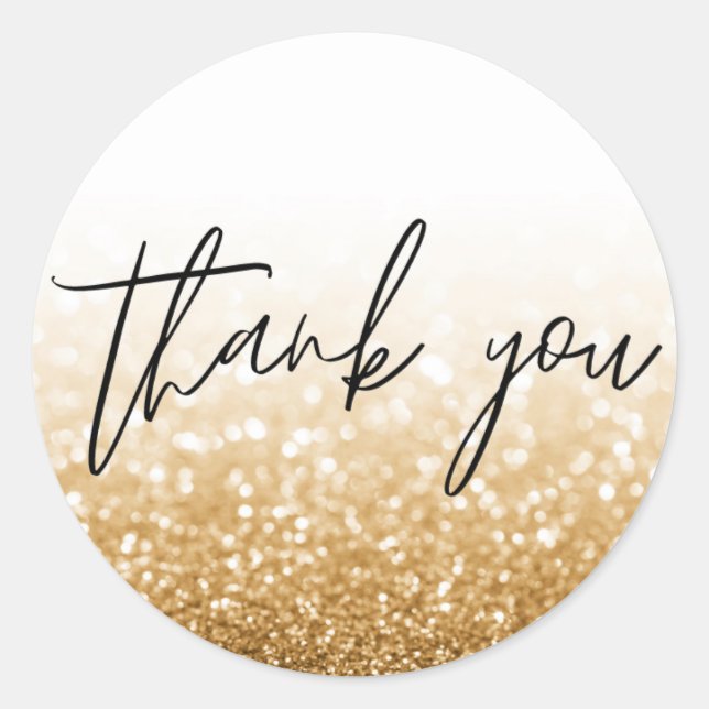 Adesivo Dourada Caligrafia (Frente)