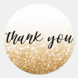 Adesivo Dourada Caligrafia