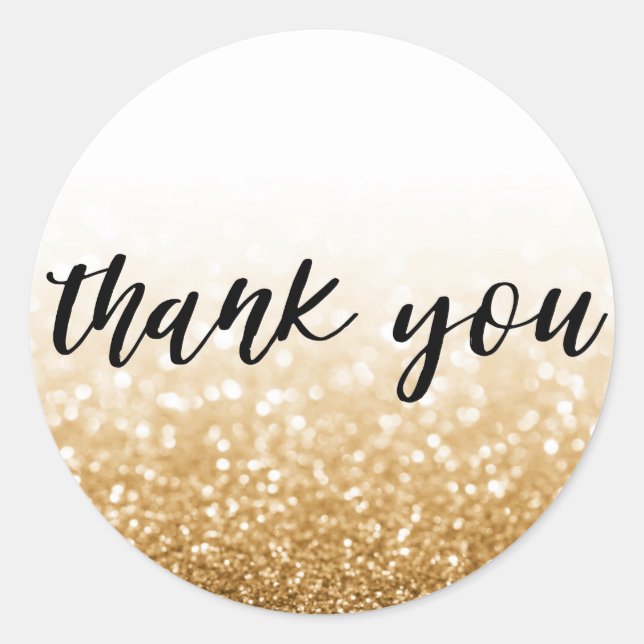 Adesivo Dourada Caligrafia (Frente)