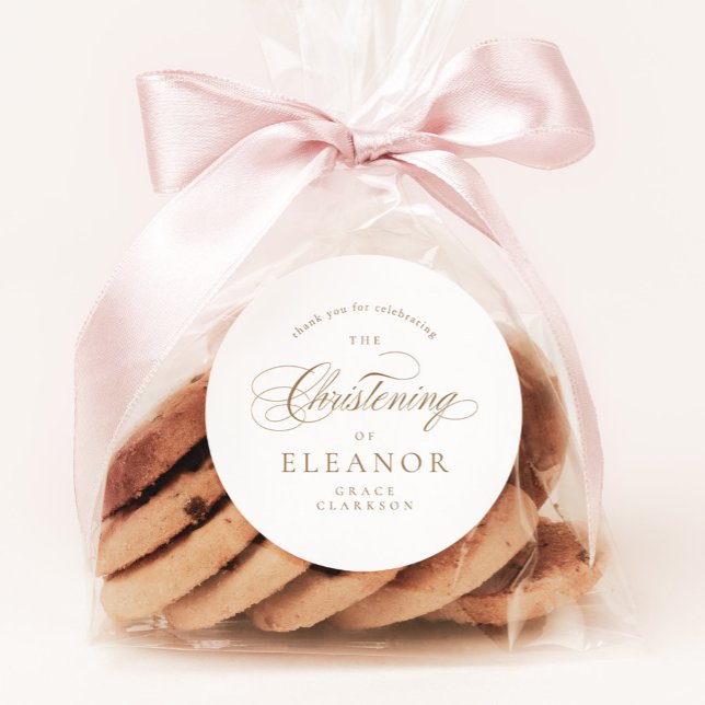 Adesivo Dourada caligrafia Elegante - Obrigado (Criador carregado)