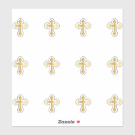 Adesivo Dourada Cruz de Trindade de Tom