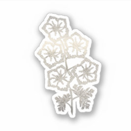 Adesivo Dourada Larkspur Flower