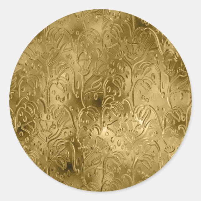 Adesivo Dourado (Frente)