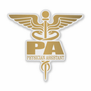 Adesivo Dourado Caduceus (PA)