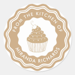 Adesivo Dourado Da Cozinha Da Padaria Moderna Homemada