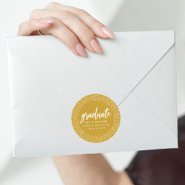 Adesivo Dourado | Graduação por script
