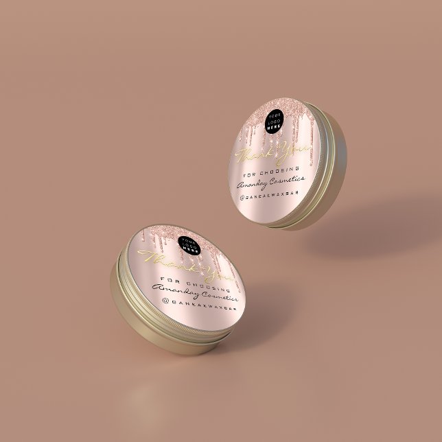 Adesivo Dourado Obrigado Por Escolher Drives De Rosa De Lo (Criador carregado)