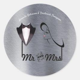 Adesivo Dourado, Prata - Brass Moderno