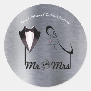 Adesivo Dourado, Prata - Brass Moderno