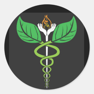 Adesivo Doutor Caduceus de Naturopathic