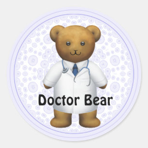 Adesivo Doutor Carregamento - urso de ursinho