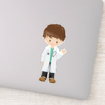 Doutor, Casaco de laboratório, Medicina, Garoto Fo