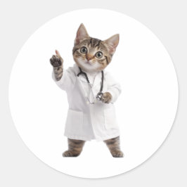 Adesivo Doutor Cat